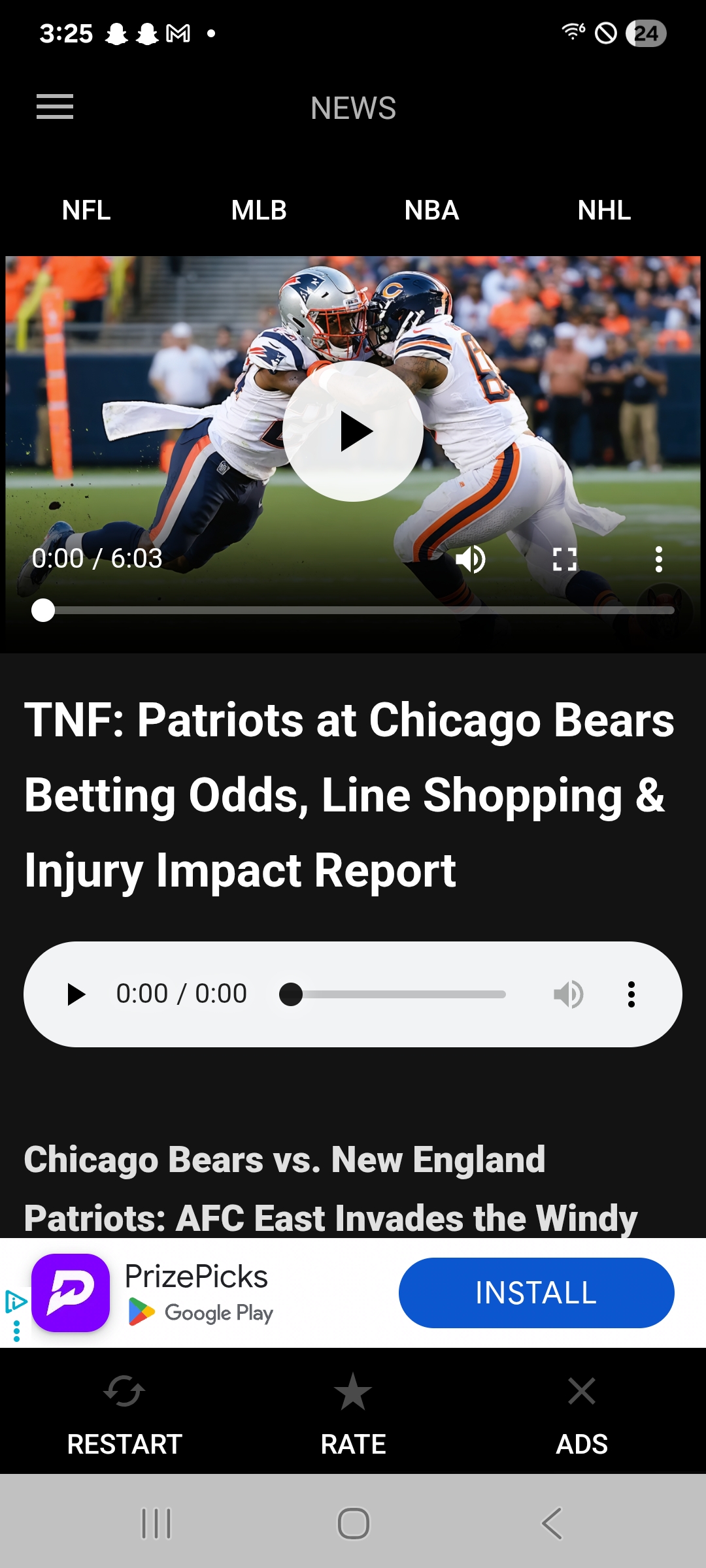 BudsAlley Odds app screenshot 4